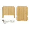 Bamboo 10W Wireless Charger with Phone Holder - Nt disassembled